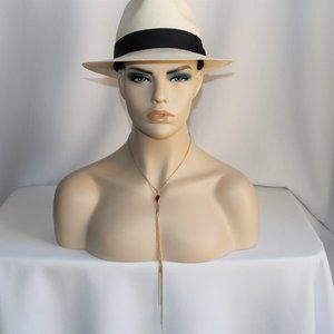 Sonya Renee "Mindee" Fuchsia 14 kt GP Necklace